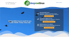 Desktop Screenshot of deeproot.in